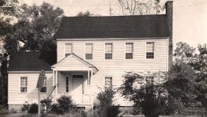HISTORIC BATH SITE | CONTRIBUTED HISTORY: The Glebe House, constructed in 1830, has experienced a number of renovations over the years. However, there was a long period of time in which the home stood dormant with little to no maintenance. Pictured is a historically archived photo of the house, believed to have been taken in the 1960s. 