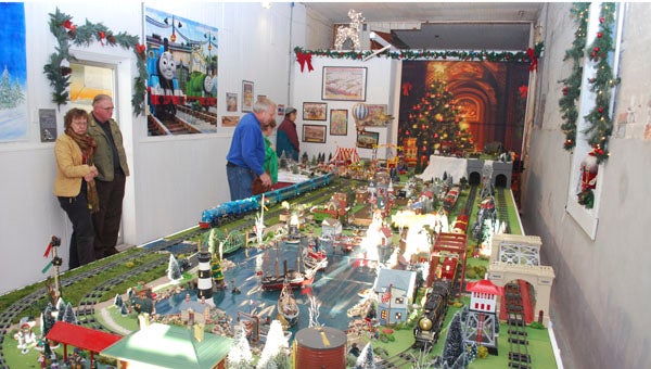 DON STARK | CONTRIBUTED A NEW TRADITION: Belhaven’s Toy Train Exhibit has become a popular destination not only among Beaufort County residents, but also visitors from surrounding areas. 