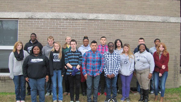 NORTHSIDE HIGH SCHOOL | CONTRIBUTED CERTIFICATION: Twenty-four Northside High School students recently earned the Microsoft Office Specialist Certification in their subject area of Excel 2013 or Word 2013.  They will be testing in the areas of Access 2013 and PowerPoint 2013 immediately following the Christmas break. Pictured, (front row, left to right) Olivia Sawyer, Latoria Jones, Savannah Slade, Dylan Respess, Erwin Resendiz, Memphis Slade-Credle, Jessica Mclemore, Kiamoni Flynn, April Cherry, (back row, left to right) Quashaun Keech, Dustin Peachy, Amelia Chrismon, Quortasia Clark, Carlos Cota, Satoru Shinohara, Dillon Cooke and Kyle Blount. Not pictured are Jacquelin Chavez, Amanda Stotesberry, Harley Latham, Nick Griffis, Olivia Roughton, Elaine Waters and Brantley Cutler. 