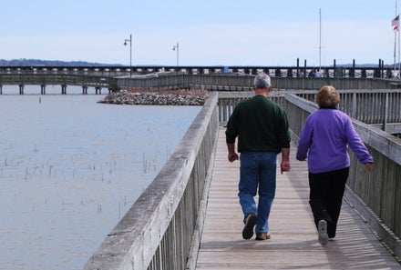 KEVIN SCOTT CUTLER | DAILY NEWS WATERFRONT STROLL: A walk along the waterfront near the North Carolina Estuarium is a special treat once spring arrives. 