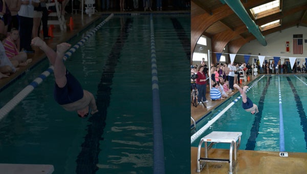 FILE PHOTO | DAILY NEWS POOL’S FUTURE: Washington’s City Council is considering whether to shut down the city pool. Washington High School’s swim team for competitions uses the pool. Memberships help pay to operate the pool, but the revenue generated by those memberships do not cover the cost of operating the pool. 