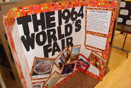 WORLD’S FAIR: The theme for the third annual Wise Guys Invention Convention was the 1893 World’s Fair in Chicago, although research could focus on later fairs.
