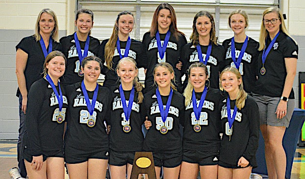 Lady Raiders claim first volleyball state title - Washington Daily News - thewashingtondailynews.com
